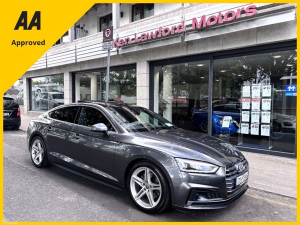 Audi A5 Coupe, Petrol, 2017, Grey