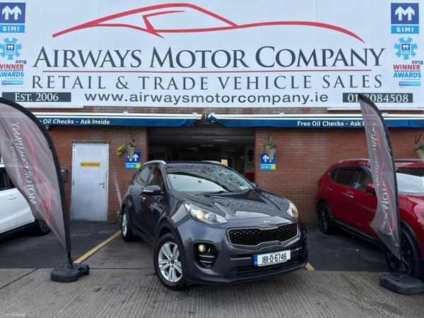 Kia Sportage MPV, Diesel, 2018, Grey