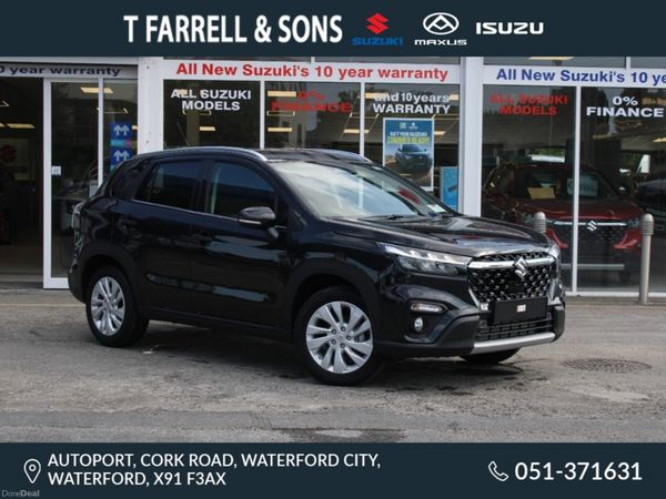 Suzuki SX4 S-Cross SUV, Petrol Hybrid, 2026, Black