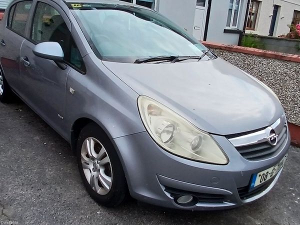 Opel Corsa Hatchback, Petrol, 2008, Silver