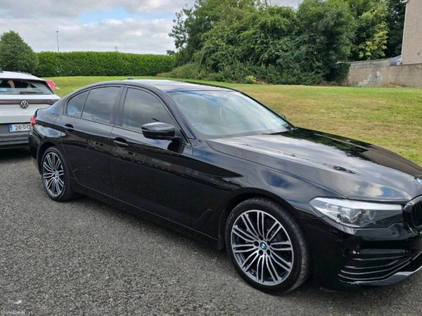 BMW 5-Series Saloon, Diesel, 2017, Black