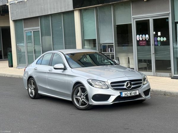 Mercedes-Benz C-Class Saloon, Diesel, 2014, Silver