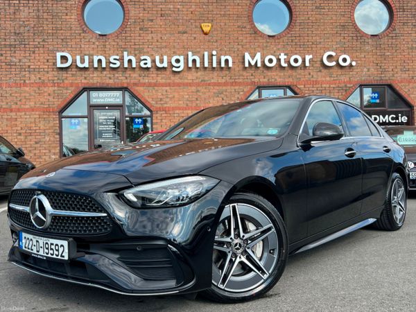 Mercedes-Benz C-Class Saloon, Petrol Plug-in Hybrid, 2022, Black