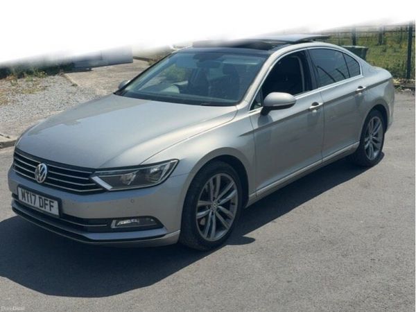 Volkswagen Passat Saloon, Diesel, 2017, Silver