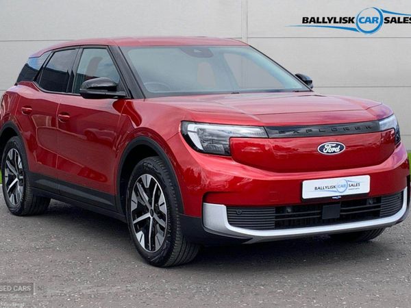 Ford Explorer SUV, Electric, 2025, Red