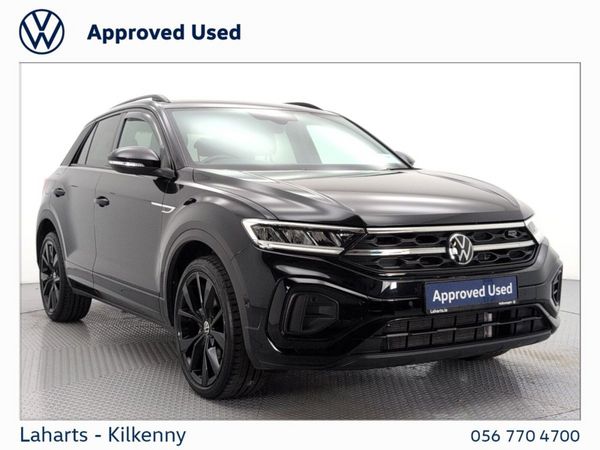 Volkswagen T-Roc SUV, Petrol, 2023, Black