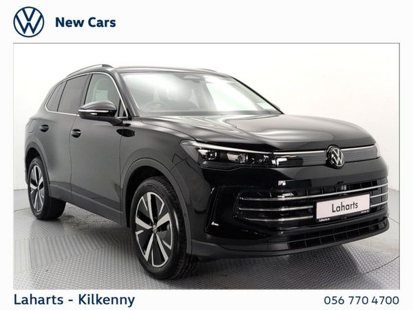 Volkswagen Tiguan SUV, Petrol Plug-in Hybrid, 2026, Black