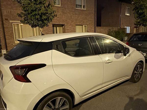 Nissan Micra Hatchback, Petrol, 2018, White