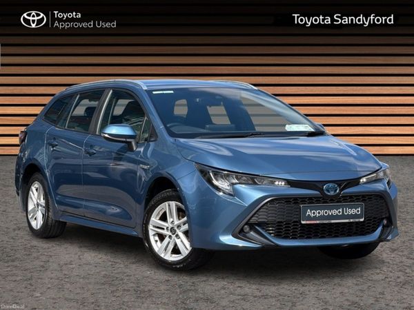Toyota Corolla Estate, Petrol Hybrid, 2020, Blue
