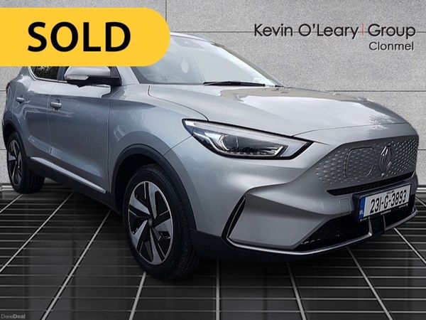 MG ZS SUV, Electric, 2023, Silver