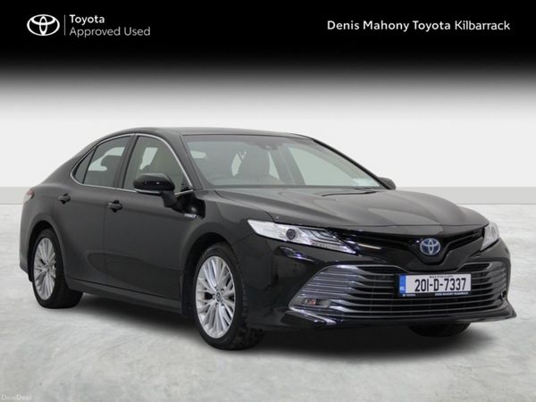 Toyota Camry Saloon, Petrol Hybrid, 2020, Black