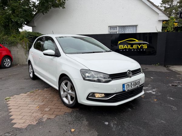 Volkswagen Polo Hatchback, Petrol, 2017, White