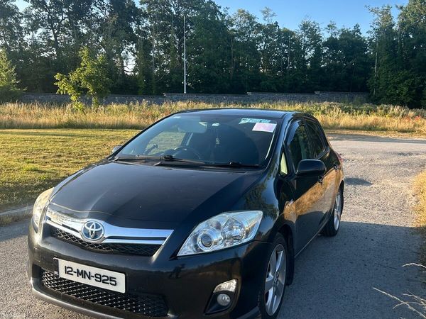 Toyota Auris Hatchback, Petrol Hybrid, 2012, Black