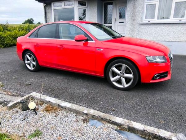 Audi A4 Saloon, Diesel, 2011, Red