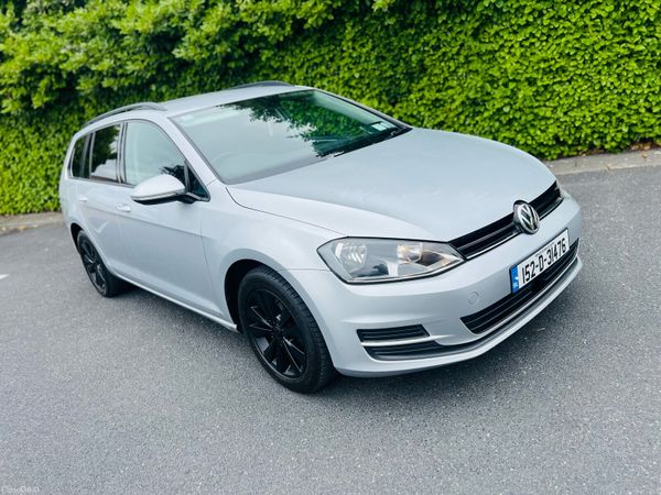 Volkswagen Golf Estate, Diesel, 2015, Silver