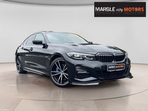 BMW 3-Series Saloon, Petrol Hybrid, 2022, Black