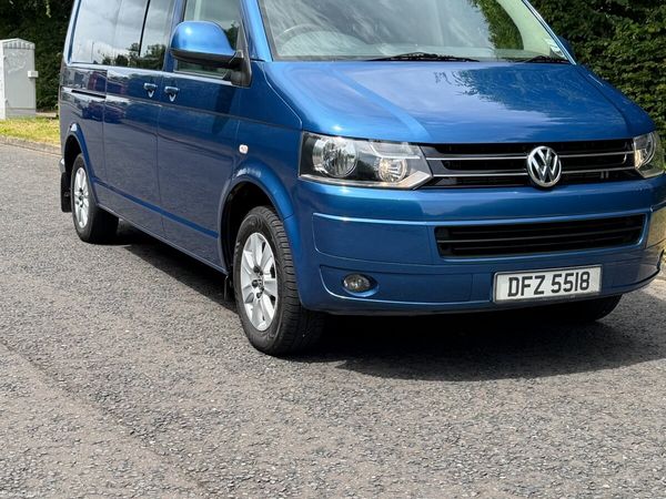 Volkswagen Transporter Minibus, Diesel, 2010, Blue