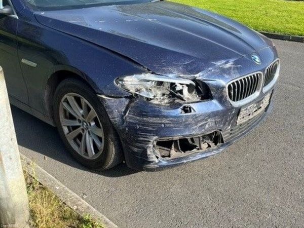 BMW 5-Series Saloon, Diesel, 2015, Blue