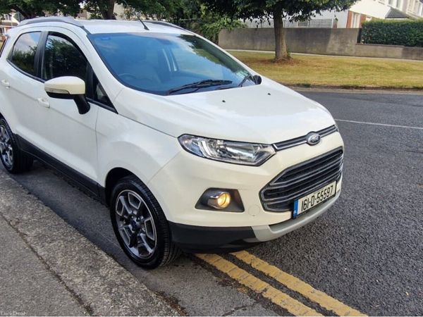Ford EcoSport SUV, Petrol, 2016, White
