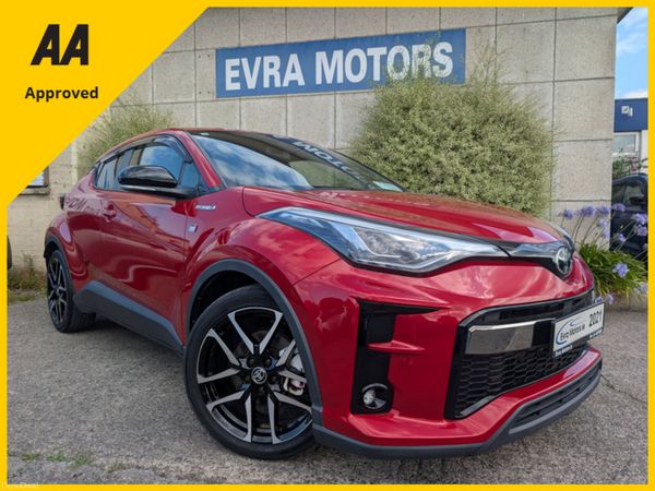 Toyota C-HR SUV, Petrol Hybrid, 2021, Red