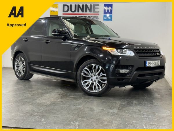 Land Rover Range Rover Sport SUV, Diesel, 2015, Black