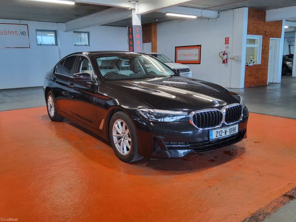 BMW 5-Series Saloon, Diesel, 2021, Black
