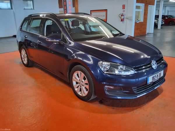 Volkswagen Golf Estate, Petrol, 2016, Blue