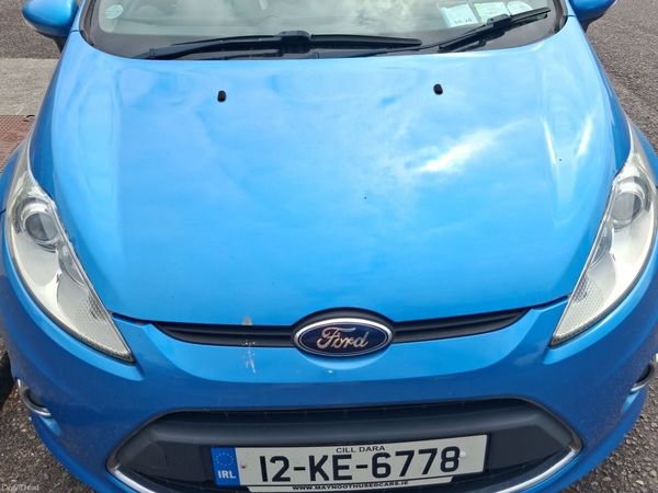 Ford Fiesta Hatchback, Petrol, 2012, Blue