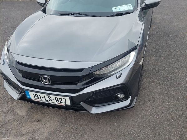 Honda Civic Hatchback, Petrol, 2019, Grey