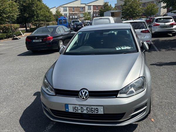 Volkswagen Golf Hatchback, Diesel, 2015, Silver