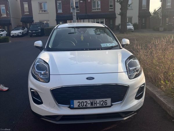 Ford Puma MPV, Petrol Hybrid, 2020, White