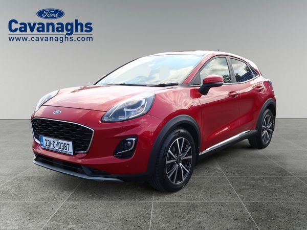 Ford Puma MPV, Petrol Hybrid, 2023, Red