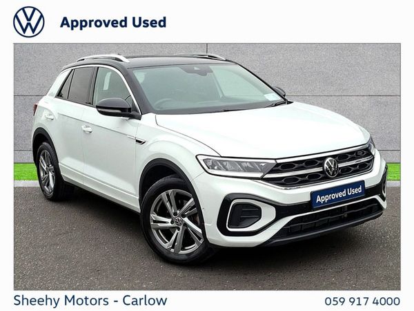 Volkswagen T-Roc SUV, Petrol, 2023, White