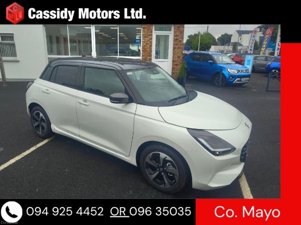 Suzuki Swift Hatchback, Petrol Hybrid, 2026, White
