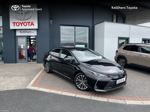 Toyota Corolla Saloon, Petrol Hybrid, 2023, Black