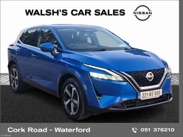 Nissan Qashqai SUV, Petrol, 2022, Blue