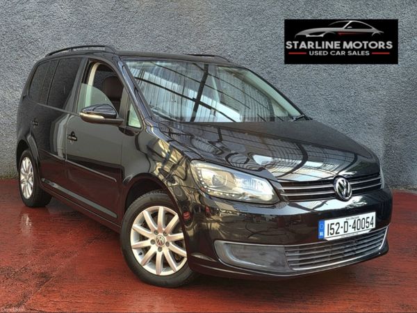 Volkswagen Touran MPV, Petrol, 2015, Black