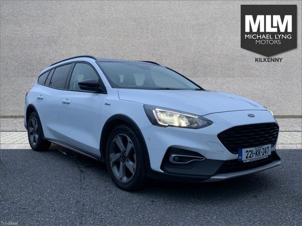 Ford Focus Estate, Petrol Hybrid, 2022, White