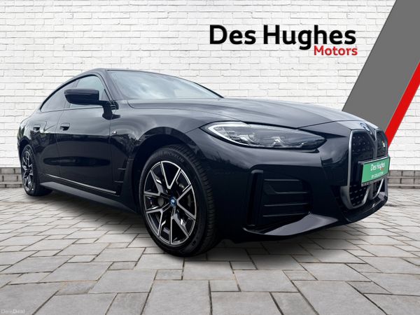 BMW i4 Hatchback, Electric, 2022, Black