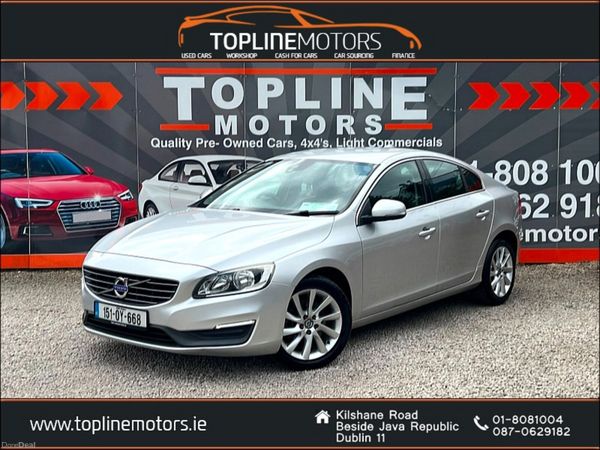 Volvo S60 Saloon, Diesel, 2015, Silver
