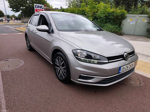 Volkswagen Golf Hatchback, Diesel, 2017, Silver