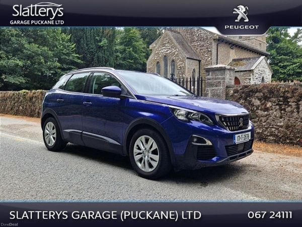 Peugeot 3008 SUV, Diesel, 2017, Blue