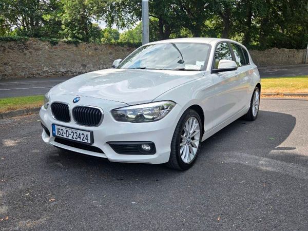 BMW 1-Series Hatchback, Diesel, 2016, White