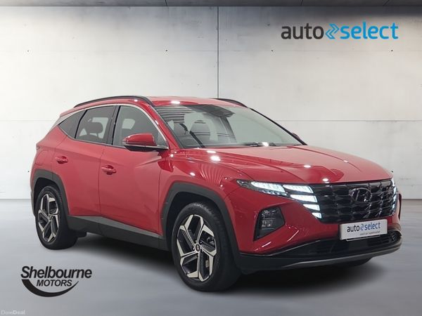 Hyundai Tucson Estate, Petrol Hybrid, 2023, Red