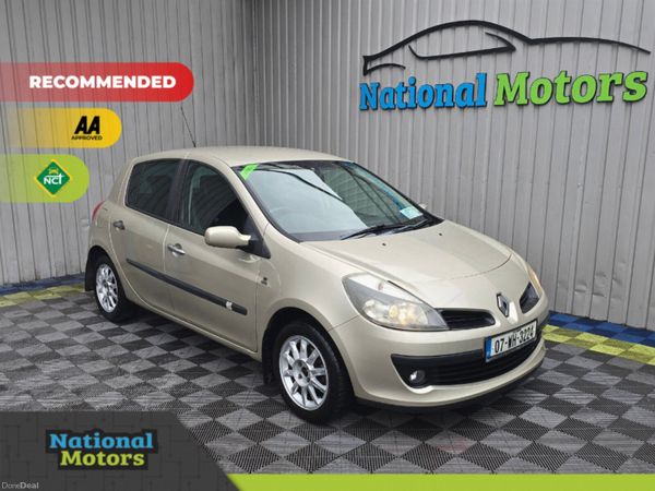 Renault Clio Hatchback, Petrol, 2007, Yellow