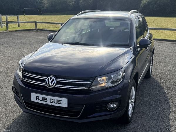 Volkswagen Tiguan SUV, Diesel, 2015, Blue