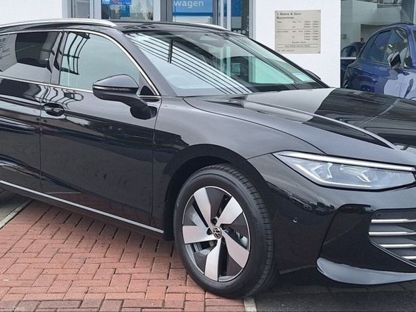 Volkswagen Passat Saloon, Diesel, 2026, Black