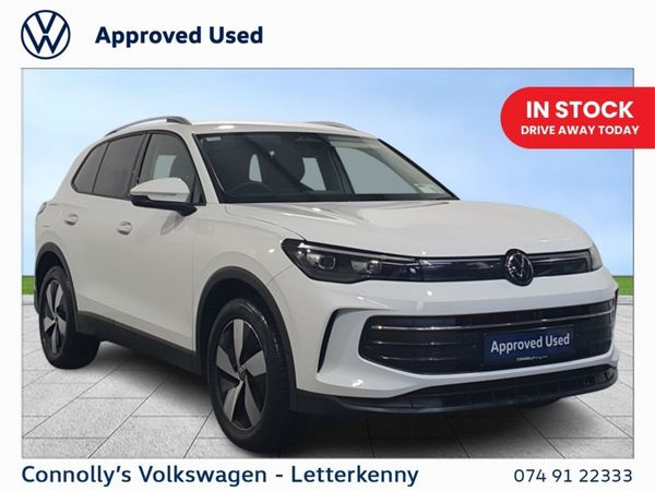 Volkswagen Tiguan SUV, Diesel, 2024, White