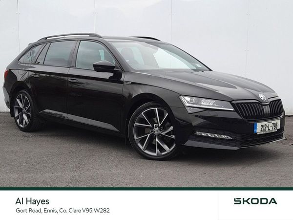 Skoda Superb Estate, Diesel, 2021, Black