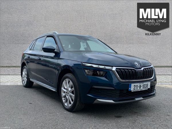 Skoda Kamiq Hatchback, Petrol, 2021, Blue
